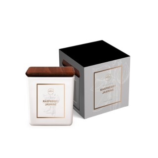 Aroma Home Square Raspberry & Jasmine soy candle 115 g