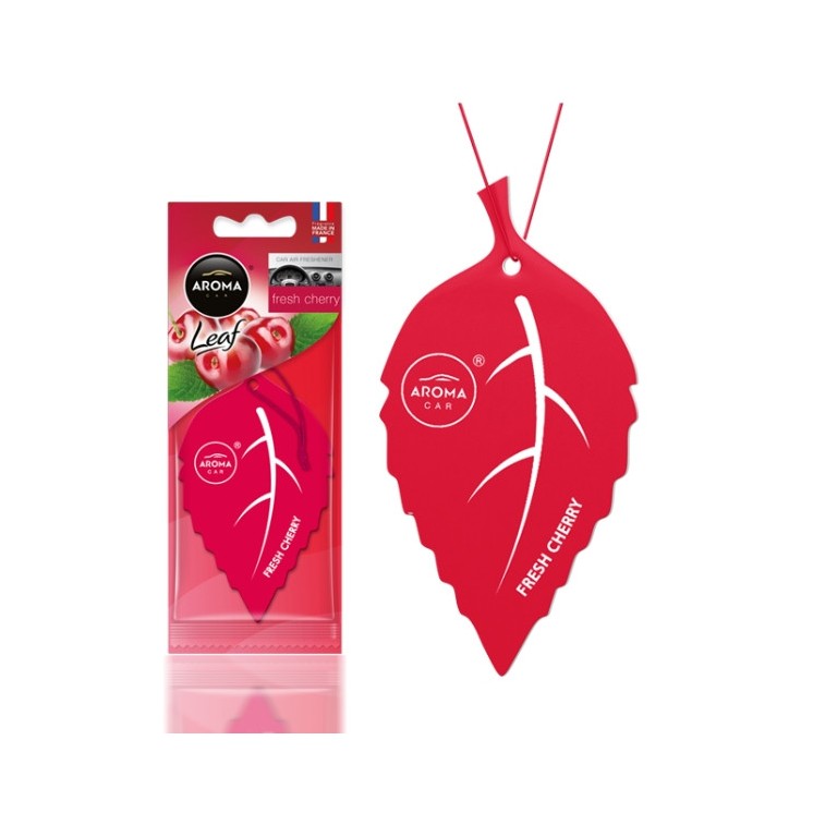 Aroma Car Leaf Zawieszka zapachowowa do samochodu Fresh Cherry 1 sztuka