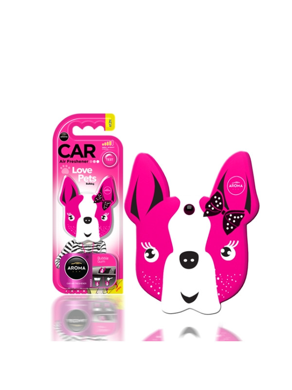 Aroma Car Dog Zawieszka zapachowowa do samochodu Pink Blossom 1 sztuka