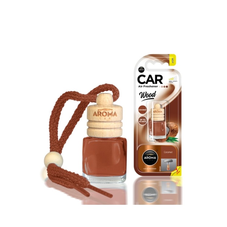 Aroma Car Wood Coconut car air freshener 6 ml
