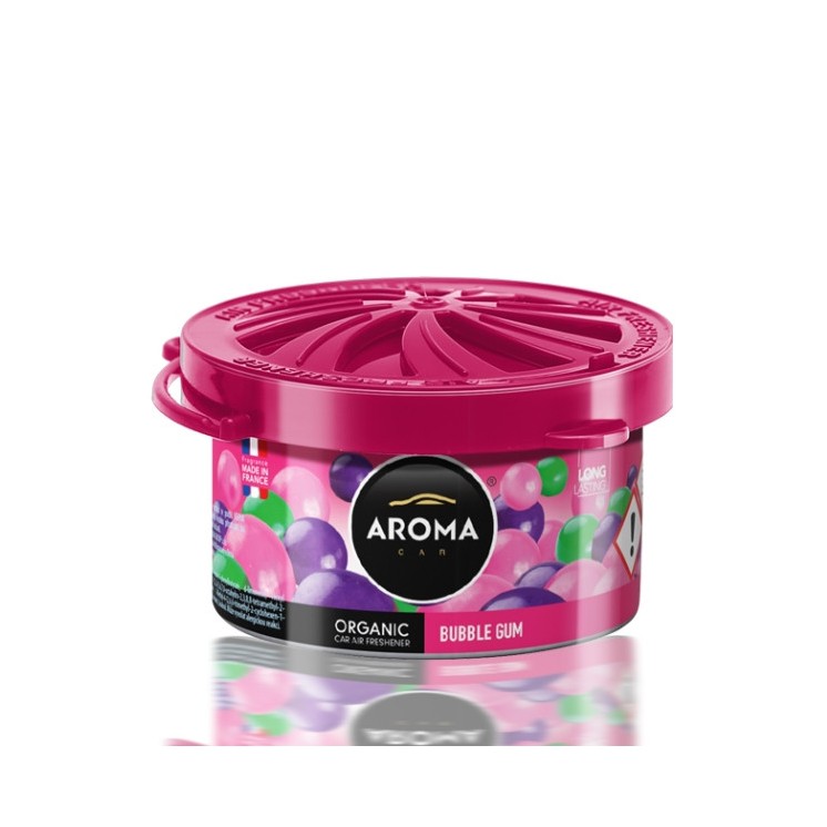 Aroma Car Organic Odświeżacz powietrza do samochodu Bubble Gum 40 g