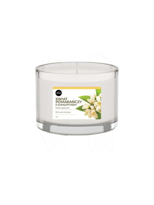 Aroma Home Deco Scented candle Orange blossom with Eucalyptus 115 g