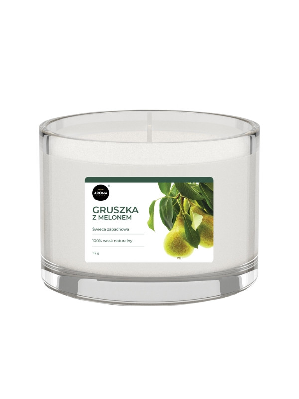 Aroma Home Pear and Melon scented candle 115 g