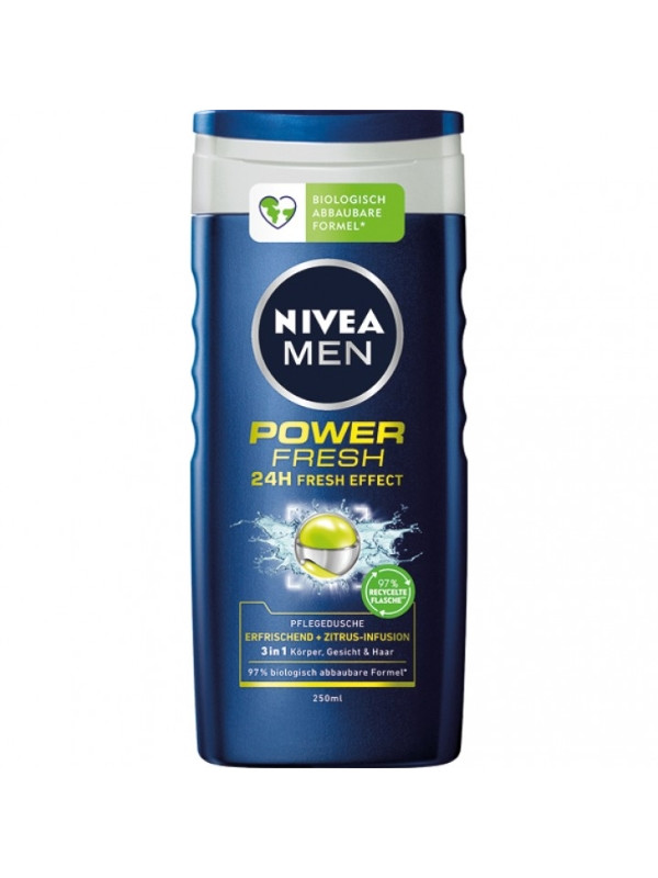 Nivea Men Power Fresh Shower Gel 250 ml