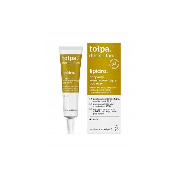 Tołpa Dermo Face Lipidro. Nourishing Regenerating Eye Cream 10 ml