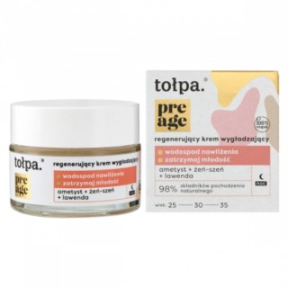 Tołpa Pre Age regenerating Smoothing face cream for the night 50 ml