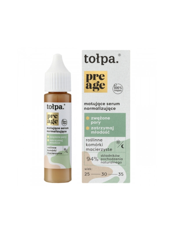 Tołpa Pre Age matujące Serum do twarzy normalizujące 20 ml