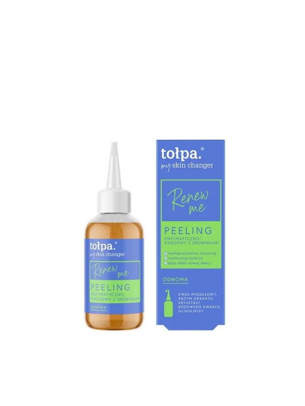 Tołpa My Skin Changer Renew Me enzymatyczno-kwasowy Peeling do twarzy z drobinkami 50 ml