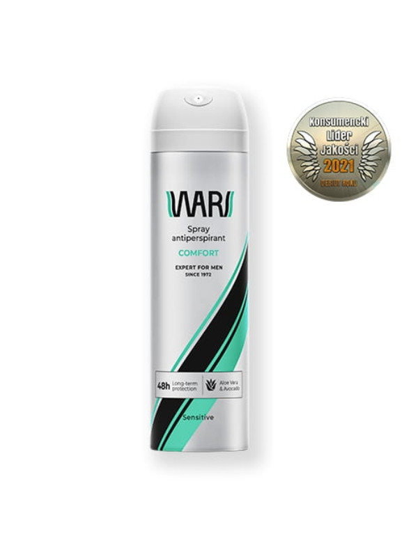 Wars Expert for Men Antyperspirant w spray'u Comfort Aloes & Awokado 150 ml