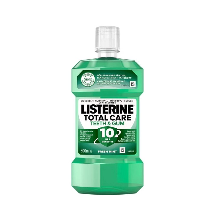 Listerine Płyn do płukania jamy ustnej Total Care Teeth & Gum 500 ml