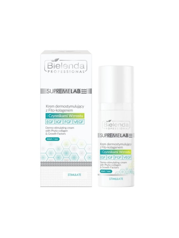 Bielenda Professional SUPREMELAB dermostimulating face cream with Fito -collagen and growth factors 50 ml