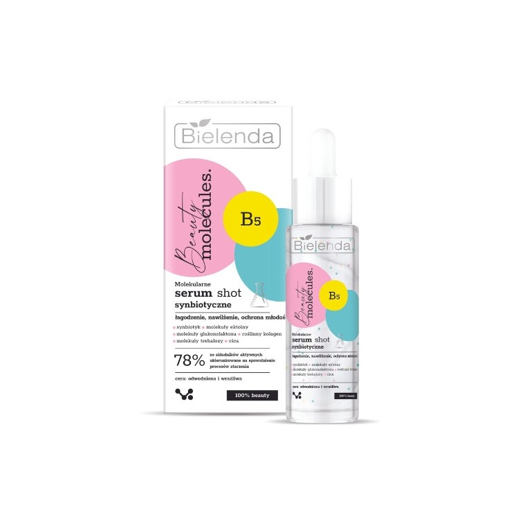 Bielenda Beauty Molecules molecular face Serum -shot synbiotic 30 g