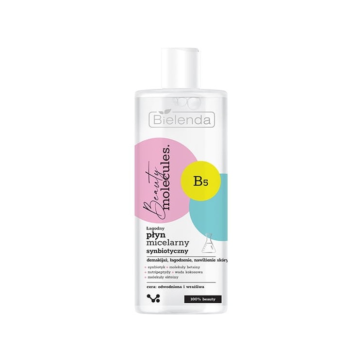 Bielenda Beauty Molecules mild Micellar liquid for the face synbiotic 500 ml