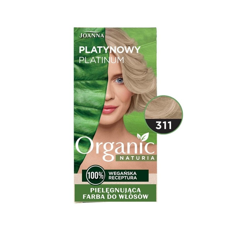 Joanna Naturia Organic Vegan Farba do włosów /311/ Platynowy