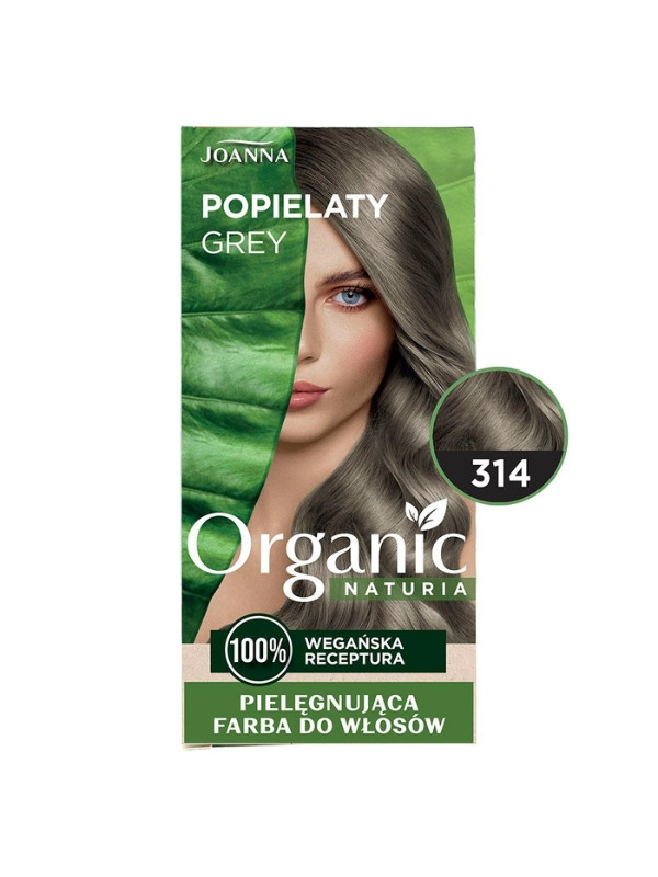 Joanna Naturia Organic Vegan Hair dye /314/ Gray