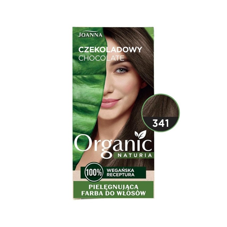 Joanna Naturia Organic Vegan Farba do włosów /341/ Czekoladowy