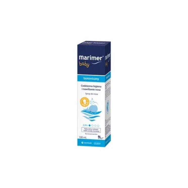 Marimer Baby Roztwór naturalnej wody morskiej w sprayu 100 ml