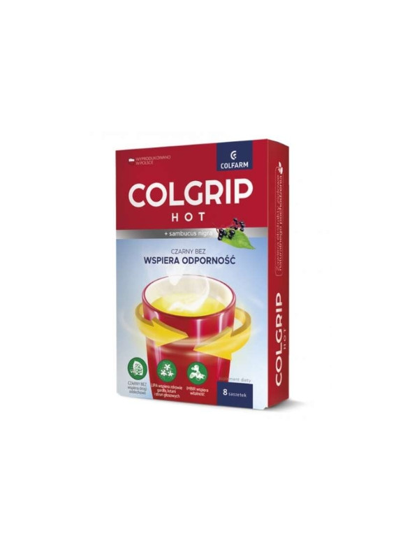 Colgrip Hot 8 sachets