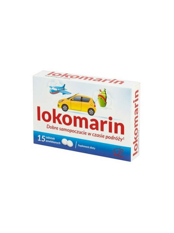 Lokomarin 15 tabletek