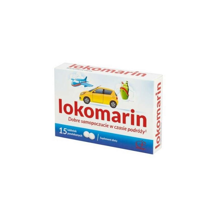 Lokomarin 15 tablets