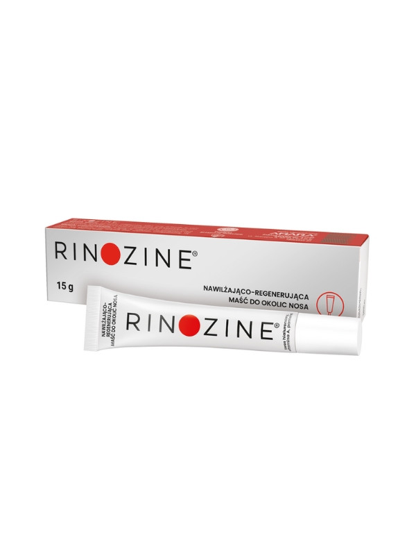 Rinozine nawilżająco-regenerująca Maść do okolic nosa 15 g