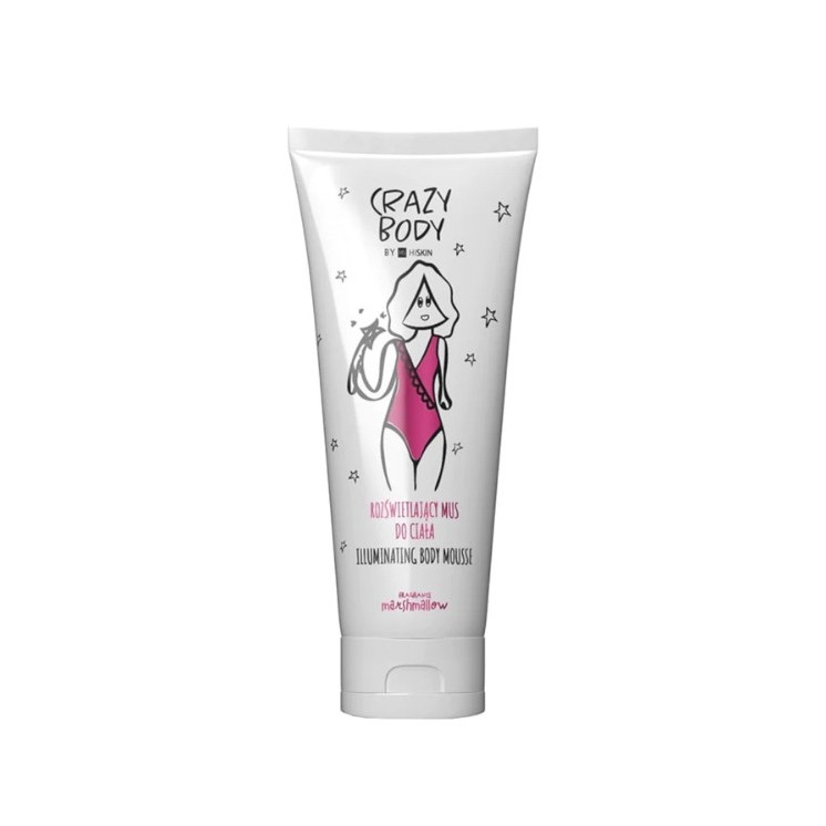 HiSkin Crazy Body illuminating body mousse Marshallow 250 ml