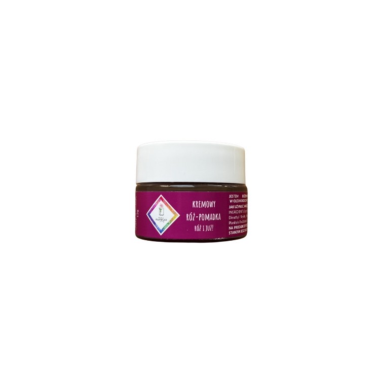 Nowa Kosmetyka Creamy Blush - Lipstick for Lips and Cheeks "Rosy and that's it!" 12 g