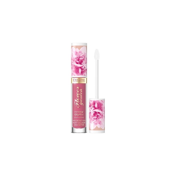 Eveline Flower Garden kremowy Błyszczyk do ust /03/ 4,5 ml