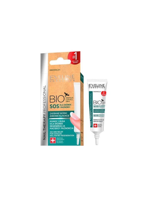 Eveline Professional Nail Therapy Bio SOS dla skórek i paznokci 12 ml