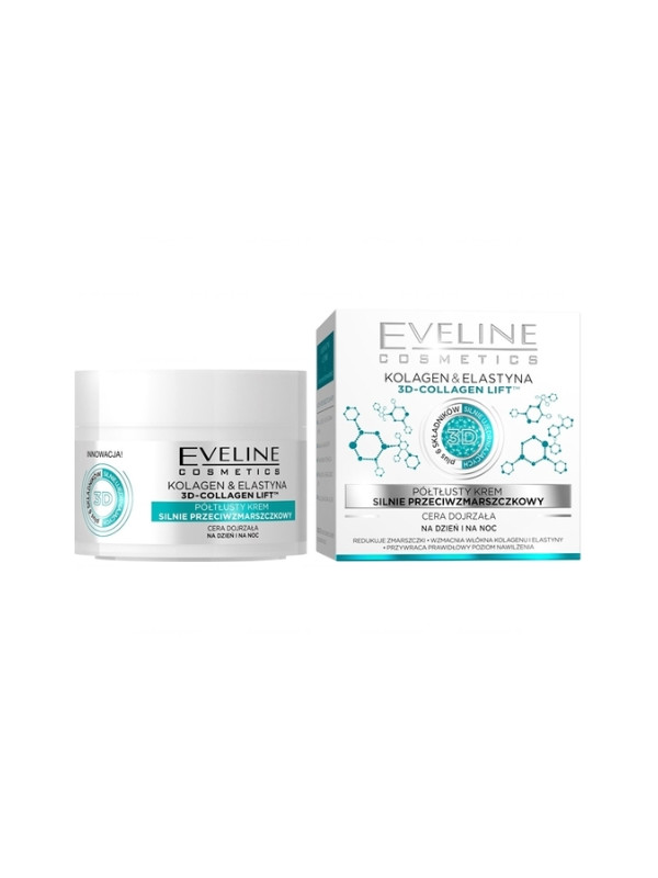 Eveline Collagen & Elastin Semi-Rich Anti-wrinkle face cream 50 ml