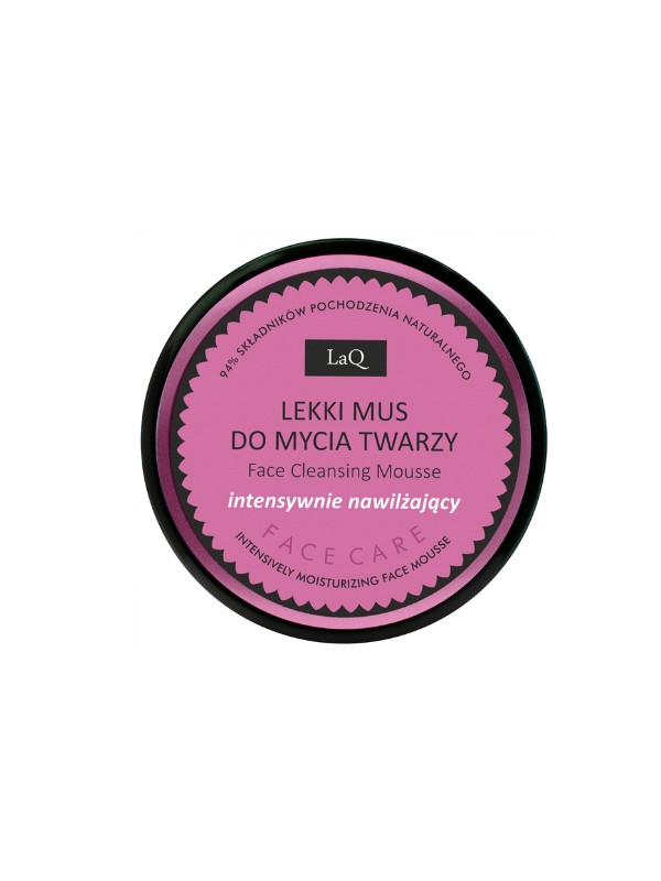 LaQ Kicia Magnolia lekki Mus do mycia twarzy intensywnie nawilżający 40 ml