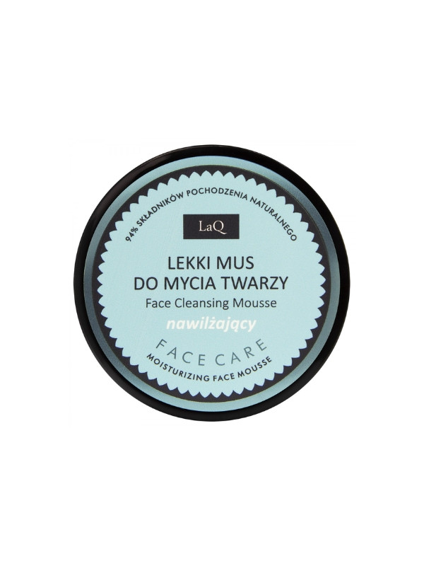 LaQ lekki Mus do mycia twarzy nawilżający 40 ml