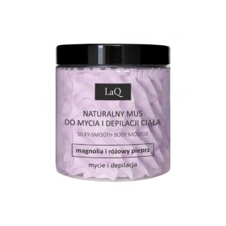 LaQ Kotka Magnolia and Pink Pepper natural body wash and depilation mousse 100 g