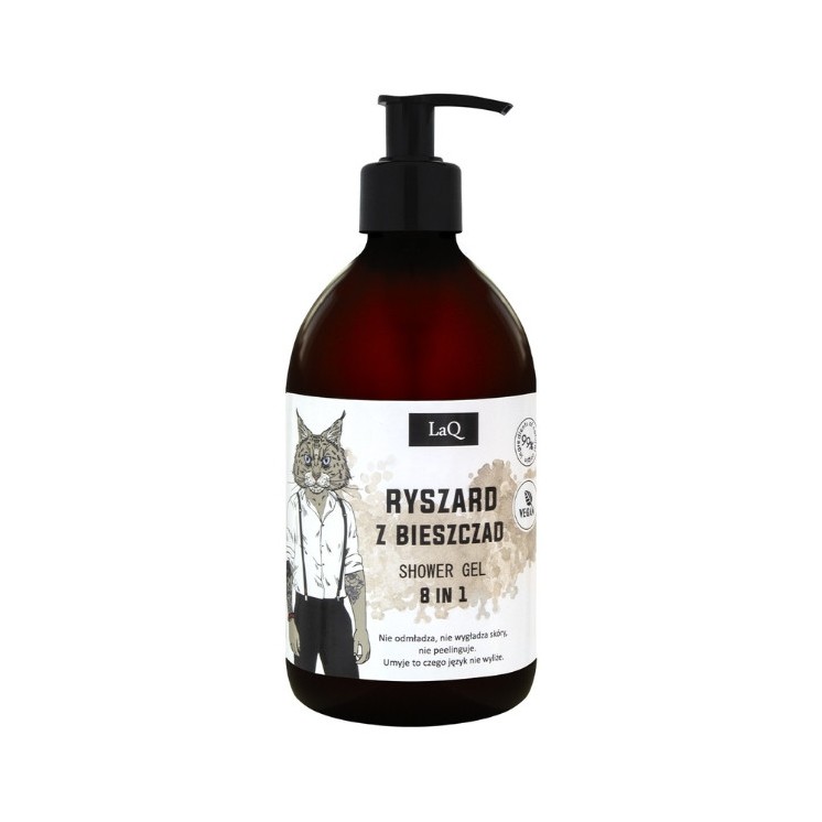 LaQ Ryszard z Bieszczad 8in1 Shower gel for men 500 ml