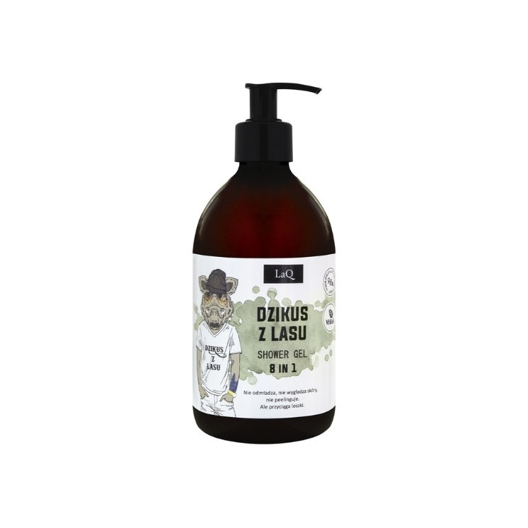 LaQ Savage from the Forest 8in1 Shower gel for men 300 ml