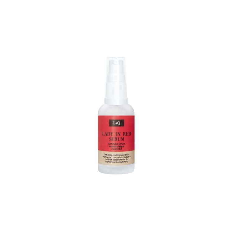 LaQ Lady in Red Serum do twarzy nawilżająco-łagodzące 30 ml