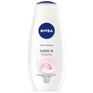 Nivea Care & Roses Shower Gel 500 ml