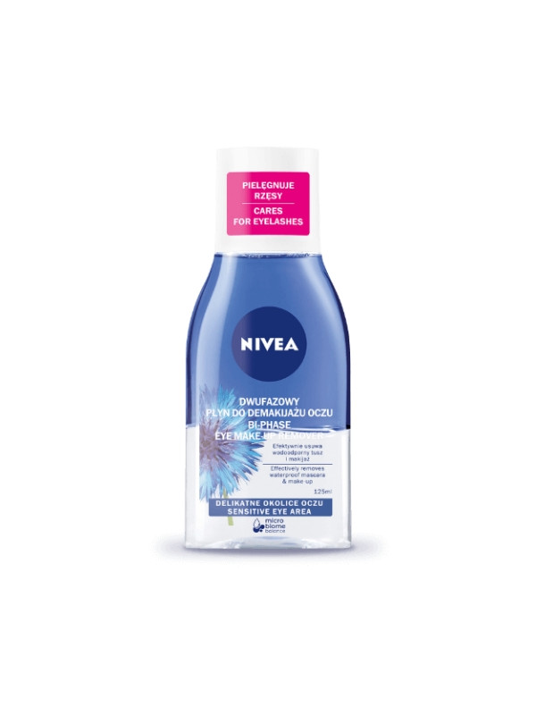 Nivea dwufazowy Płyn do demakijażu oczu Sensitive 125 ml