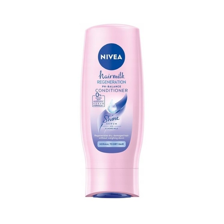 Nivea Hairmilk Shine regenerująca Odżywka do włosów 200 ml