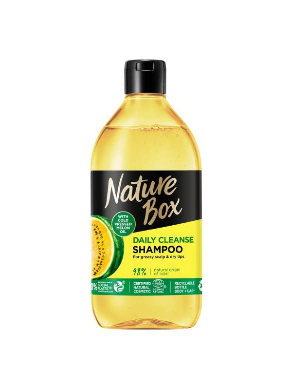 Nature Box Hair shampoo with Melon oil 385 ml