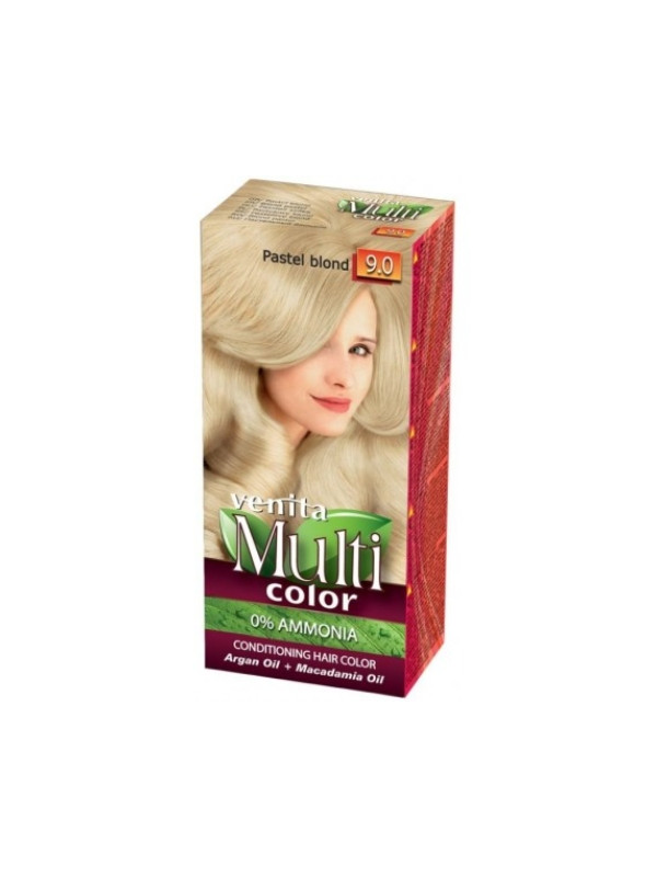 Venita Multi Color Farba do włosów /9.0/ Pastelowy Blond 50 ml