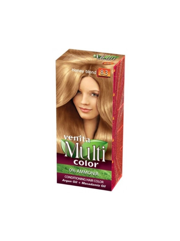 Venita Multi Color Farba do włosów /8.3/ Miodowy Blond 50 ml