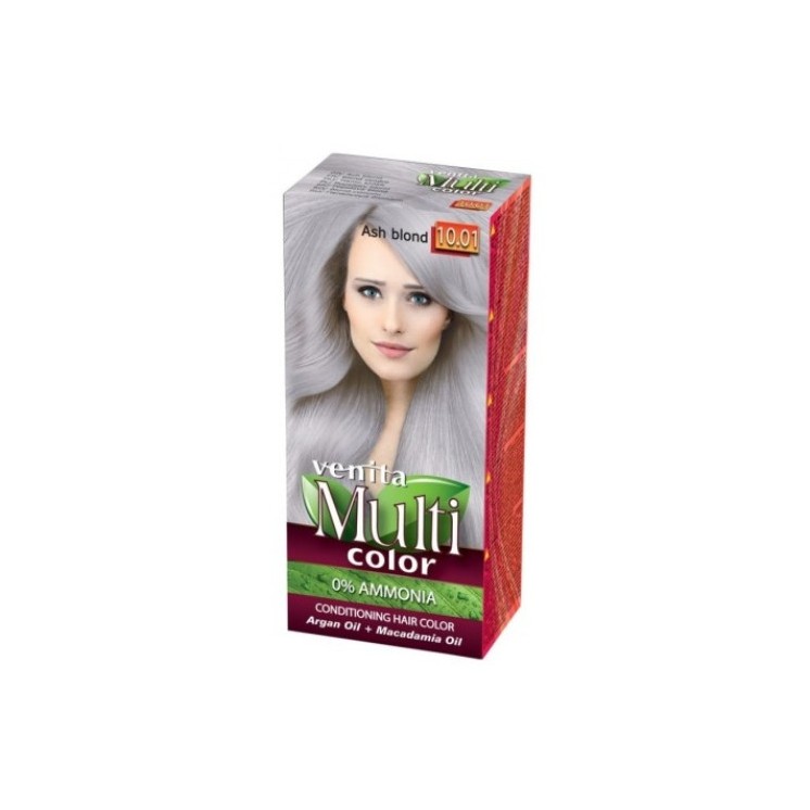 Venita Multi Color Farba do włosów /10.01/ Popielaty Blond 50 ml