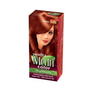 Venita Multi Color Hair dye /6.46/ Copper 50 ml