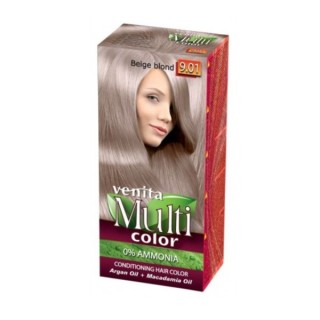 Venita Multi Color Farba do włosów /9.01/ Beżowy Blond 50 ml