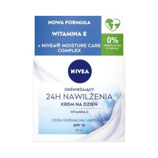 Nivea 24H Moisturizing Day face cream Normal and combination skin 50 ml