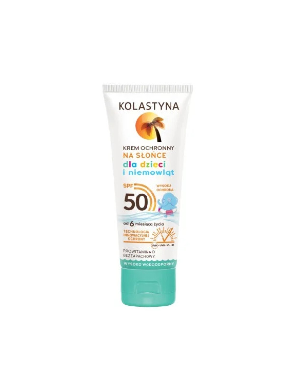 Kolastyna ochronny Krem na słońce dla dzieci i niemowląt SPF50 75 ml