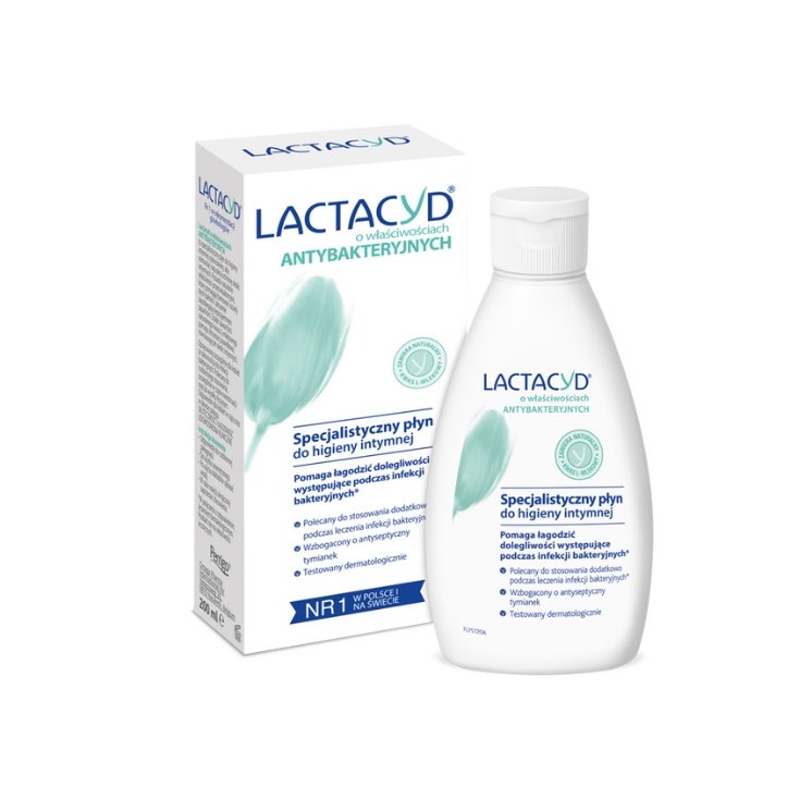 Lactacyd antybakteryjny Płyn do higieny intymnej 200 ml