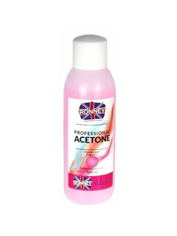 Ronney Professional Nail Aceton Bubble Gum 500 ml