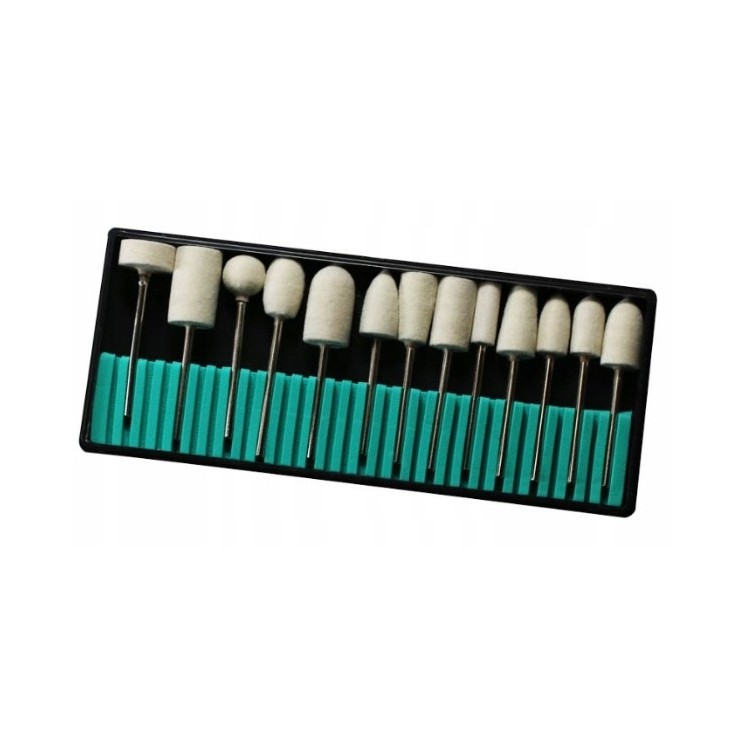 Ronney Professional Zestaw 13 frezów polerskich 1 sztuka